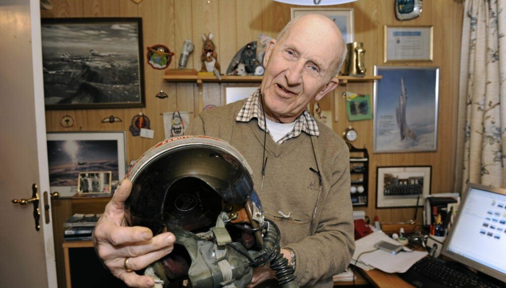 General Olav Aamoth var en av dem som fikk uventet besøk av spionflyet. General Olav Aamoth var en av dem som fikk uventet besøk av spionflyet.