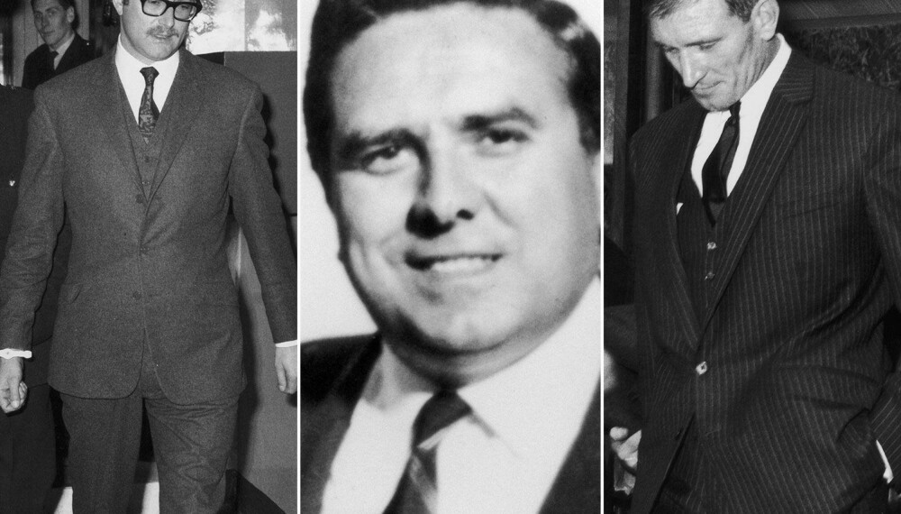 MESTERHJERNER: Bruce Reynolds (t.v.), Buster Edwards og Gordon Goody startet planleggingen av «århundrets forbrytelse». MESTERHJERNER: Bruce Reynolds (t.v.), Buster Edwards og Gordon Goody startet planleggingen av «århundrets forbrytelse».