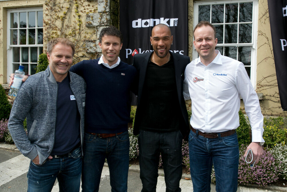 DIGGER POKER: Bent Skammlsrud, Ronny Johnsen, John Carew og Thomas Myhre er alle i Dublin for å spille hovedturneringen i norgesmesterskapet i poker. DIGGER POKER: Bent Skammlsrud, Ronny Johnsen, John Carew og Thomas Myhre er alle i Dublin for å spille hovedturneringen i norgesmesterskapet i poker.