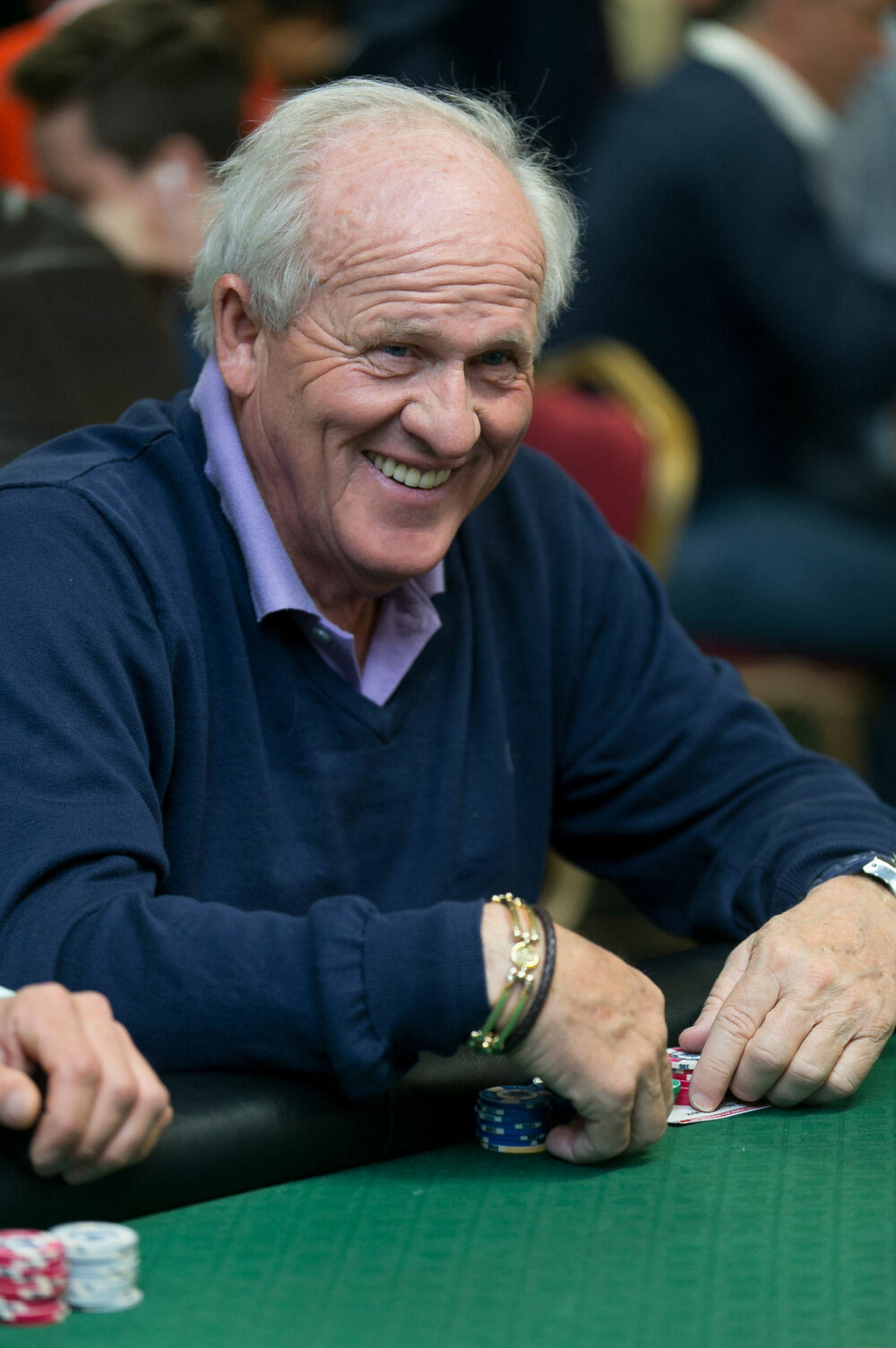 LIKER POKER: Stein Smith var selvfølgelig med i hovedturneringen i norgesmesterskapet i Dublin. LIKER POKER: Stein Smith var selvfølgelig med i hovedturneringen i norgesmesterskapet i Dublin.