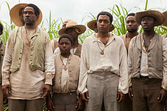 Her et bilde fra «12 Years a Slave». Her et bilde fra «12 Years a Slave».