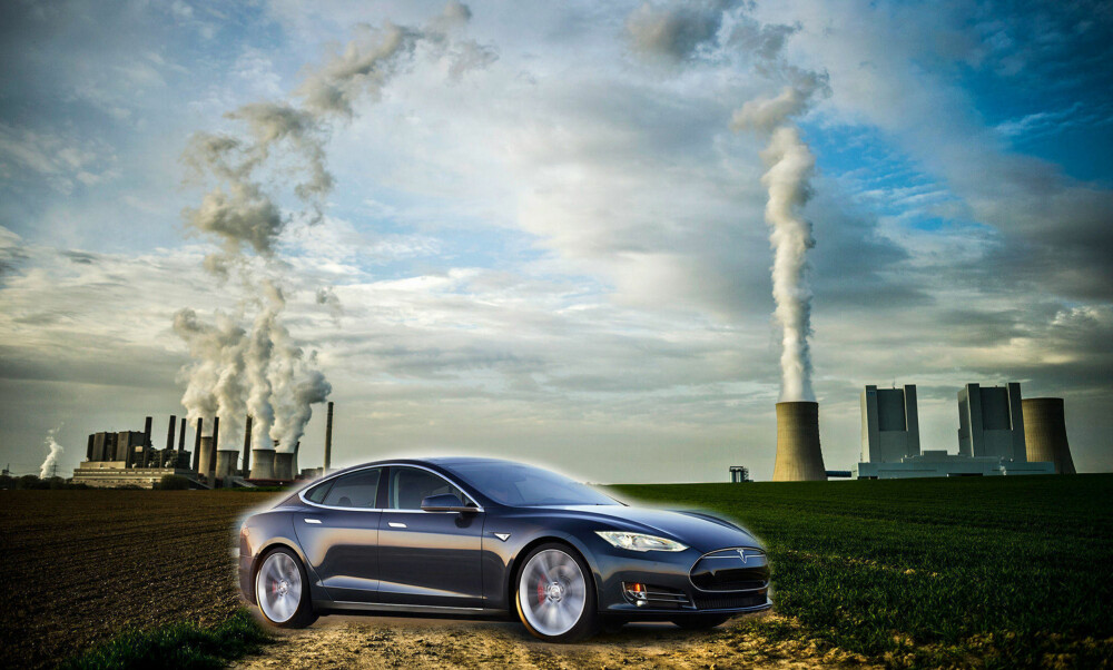 CO2-VERSTING: En Tesla Model S er flere ganger verre enn en vanlig enn en vanlig bil på europeisk marginalstrøm - men fordi kvotesystemet ikke fungerer er den bare «like ille». CO2-VERSTING: En Tesla Model S er flere ganger verre enn en vanlig enn en vanlig bil på europeisk marginalstrøm - men fordi kvotesystemet ikke fungerer er den bare «like ille».
