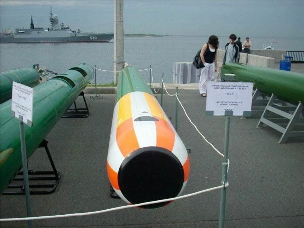 Det var en torpedo omtrent av denne dimensjonen som eksploderte om bord på Kursk. Det var en torpedo omtrent av denne dimensjonen som eksploderte om bord på Kursk.