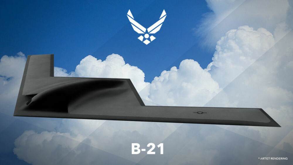 <b>USAS NYE BOMBEFLY:</b> B-21 utvikles av Northrop Grumman og forventes å være operativt innen 2025. Det skal tjenestegjøre sammen med B-2 Spirit, Rockwell B-1 Lancer og Boeing B-52 Stratofortress og etter hvert erstatte disse flyene. <b>USAS NYE BOMBEFLY:</b> B-21 utvikles av Northrop Grumman og forventes å være operativt innen 2025. Det skal tjenestegjøre sammen med B-2 Spirit, Rockwell B-1 Lancer og Boeing B-52 Stratofortress og etter hvert erstatte disse flyene.