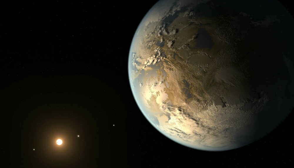 BESTE KANDIDAT: Kepler-186f er en eksoplanet svært lik jorden. Den er ifølge astronomer den beste kandidaten for en beboelig planet som er oppdaget per 2014 BESTE KANDIDAT: Kepler-186f er en eksoplanet svært lik jorden. Den er ifølge astronomer den beste kandidaten for en beboelig planet som er oppdaget per 2014