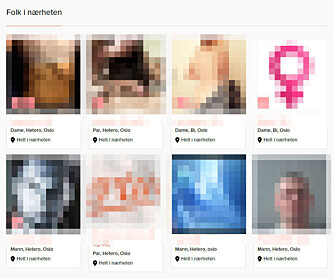 SOSIALT SEXNETTVERK: Den nye, norske sexsiden har profilbilder du ikke finner på verken Tinder eller Sukker, og levner liten tvil om hva som er målet for medlemskapet. SOSIALT SEXNETTVERK: Den nye, norske sexsiden har profilbilder du ikke finner på verken Tinder eller Sukker, og levner liten tvil om hva som er målet for medlemskapet.