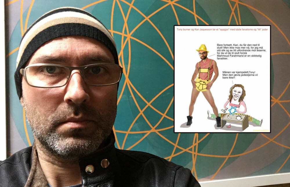 KASTET UT: Billedkunstner Thomas Knarvik ble tidligere denne uken kastet ut fra Facebook for tredje gang. KASTET UT: Billedkunstner Thomas Knarvik ble tidligere denne uken kastet ut fra Facebook for tredje gang.