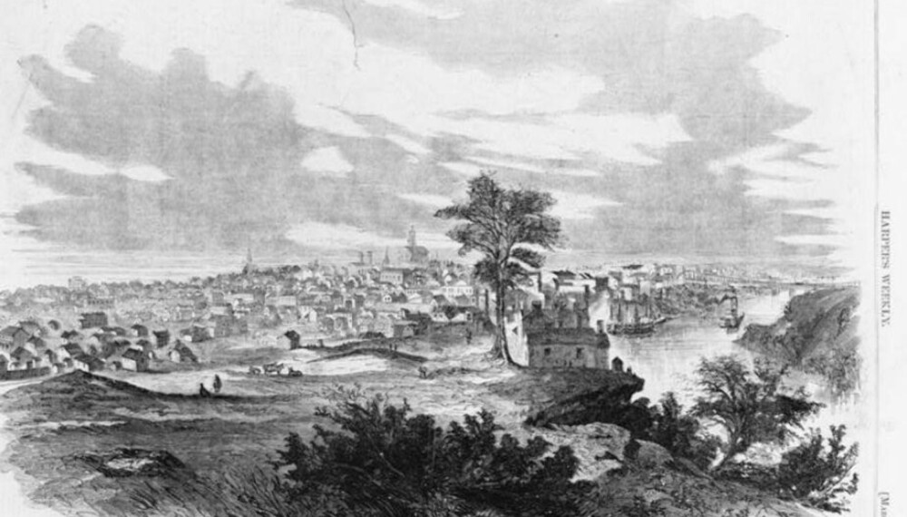 Nashville i 1860. En by som hadde vokst fort, med mye rikdom. Nashville i 1860. En by som hadde vokst fort, med mye rikdom.