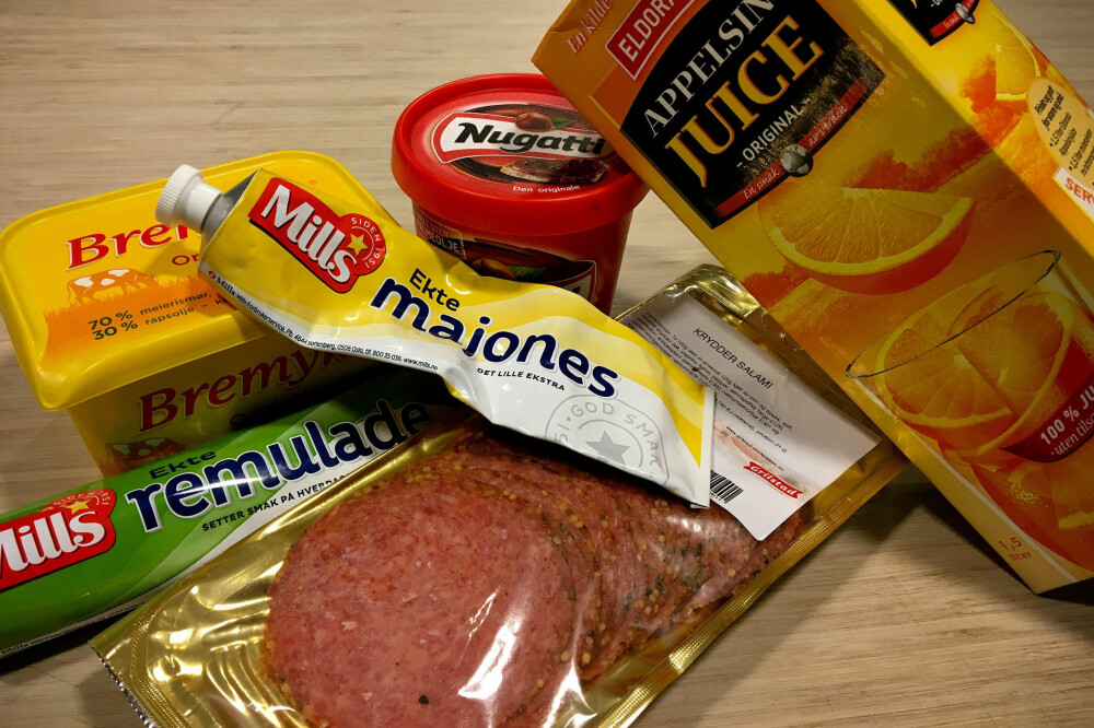 NEI-MAT: Det er en god del «hverdagsmat» som står på nei-listen dersom en ønsker å slanke bort ekstra kilo på kort tid. Felles for slike produkter er at de inneholder mye sukker eller usunt fett. NEI-MAT: Det er en god del «hverdagsmat» som står på nei-listen dersom en ønsker å slanke bort ekstra kilo på kort tid. Felles for slike produkter er at de inneholder mye sukker eller usunt fett.