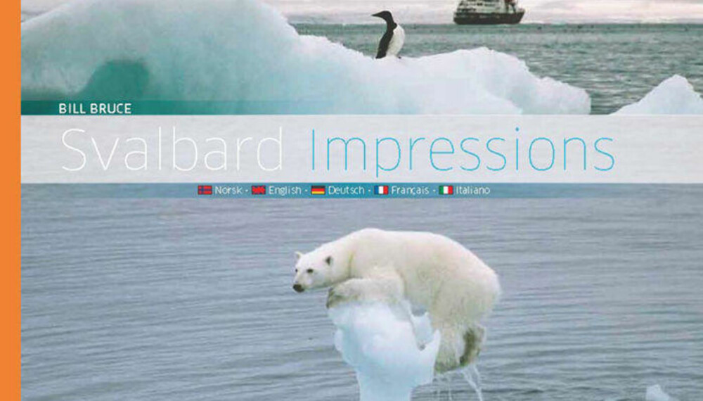 FLERE BILDER: Også fotograf Bill Bruce var om bord "Polar Star" den lyse natten i august 2005. Hans bilde av bjørnen på issvullen er brukt på forsiden av boken "Svalbard impressions". FLERE BILDER: Også fotograf Bill Bruce var om bord "Polar Star" den lyse natten i august 2005. Hans bilde av bjørnen på issvullen er brukt på forsiden av boken "Svalbard impressions".