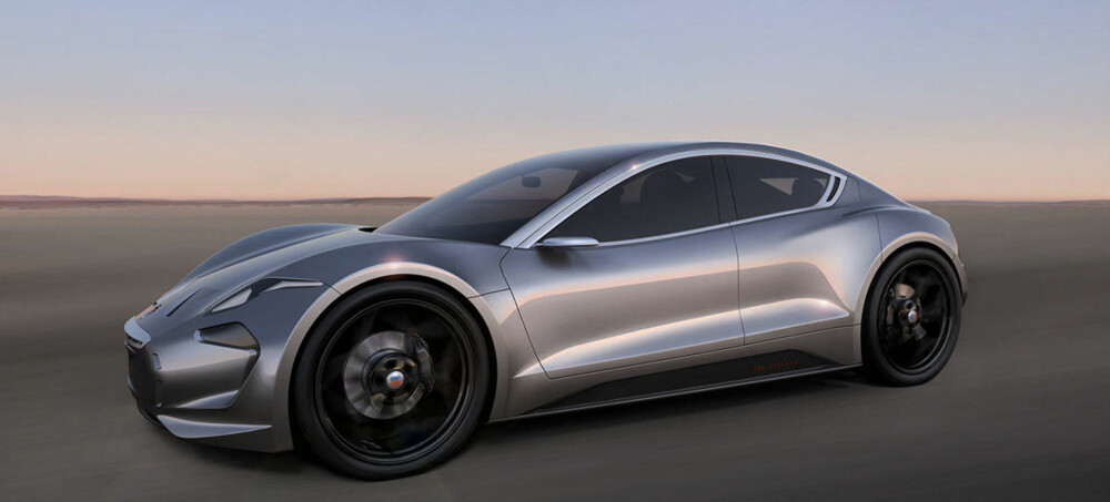 NY ELBIL: Fikser EMotion ser ut som en miks av Corvette og Tesla Model S. NY ELBIL: Fikser EMotion ser ut som en miks av Corvette og Tesla Model S.