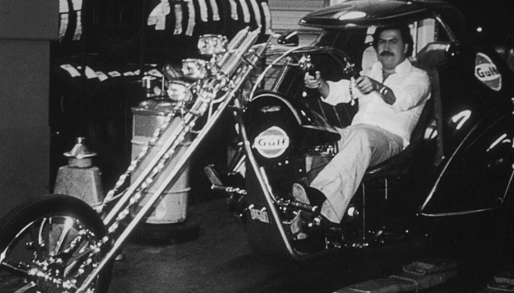 ELSKET MOTORSYKLER: Pablo Escobar visste å bruke pengene sine på ekstravagante kjøretøy. Han var spesielt glad i motorsykler. ELSKET MOTORSYKLER: Pablo Escobar visste å bruke pengene sine på ekstravagante kjøretøy. Han var spesielt glad i motorsykler.
