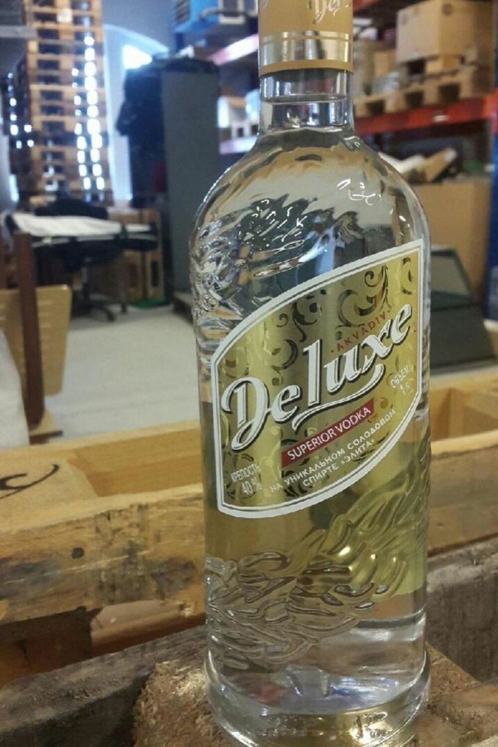 VODKA: Den russiske vodkaen er nå beslaglagt. VODKA: Den russiske vodkaen er nå beslaglagt.