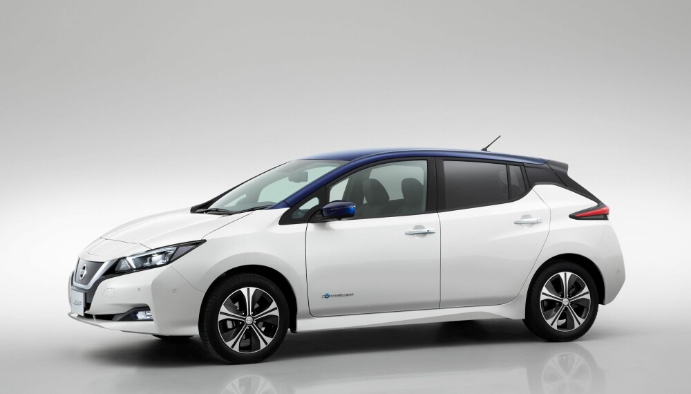 Slik ser andre generasjon av Nissan Leaf ut. Slik ser andre generasjon av Nissan Leaf ut.