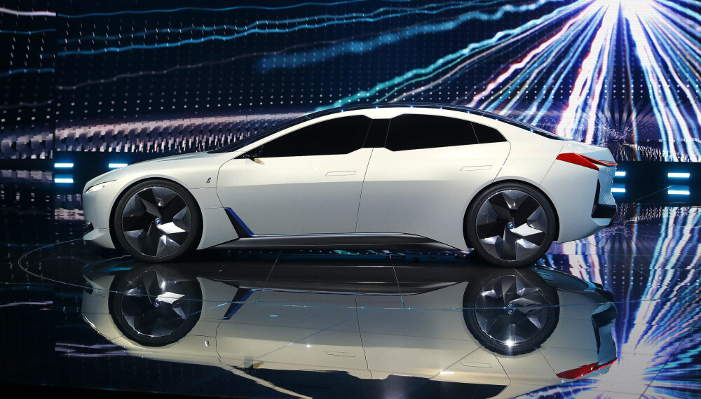 Dette er BMWs elektriske konseptbil i Vision Dynamics. Dette er BMWs elektriske konseptbil i Vision Dynamics.