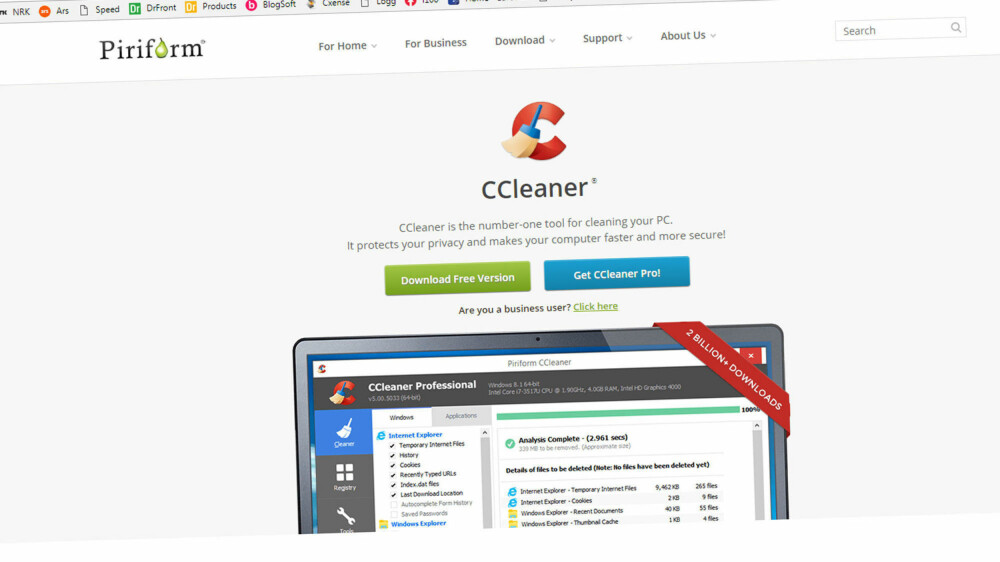 CCleaner er et av verdens mest populære verktøy. Hackingen som nylig ble avslørt er enda verre enn man trodde. CCleaner er et av verdens mest populære verktøy. Hackingen som nylig ble avslørt er enda verre enn man trodde.