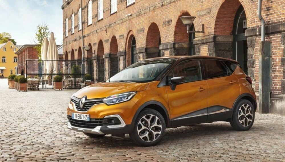 Captur er en stor suksess for Renault i denne klassen. Og i likhet med mange konkurrenter: 4x4 får du ikke på denne. Captur er en stor suksess for Renault i denne klassen. Og i likhet med mange konkurrenter: 4x4 får du ikke på denne.