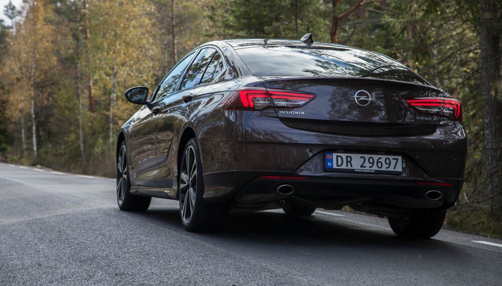 Nye Insignia Grand Sports har noen flotte linjer. Nye Insignia Grand Sports har noen flotte linjer.