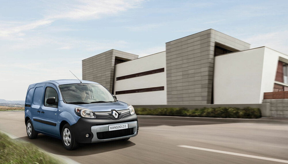 Renault kommer nå med en ny Kangoo med større batteri. Renault kommer nå med en ny Kangoo med større batteri.