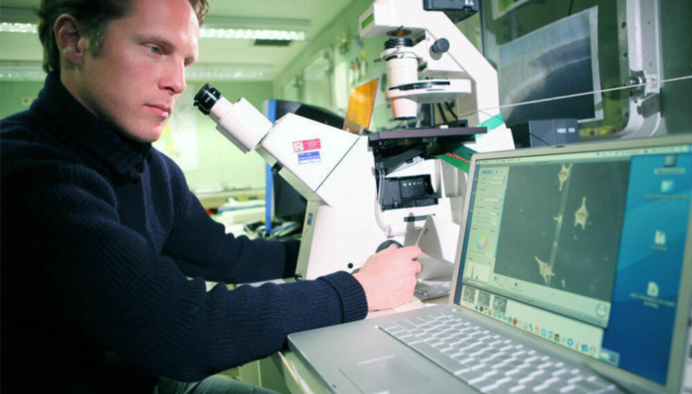 Forsker Philipp Assmy ved Norsk Polarinstitutt Forsker Philipp Assmy ved Norsk Polarinstitutt
