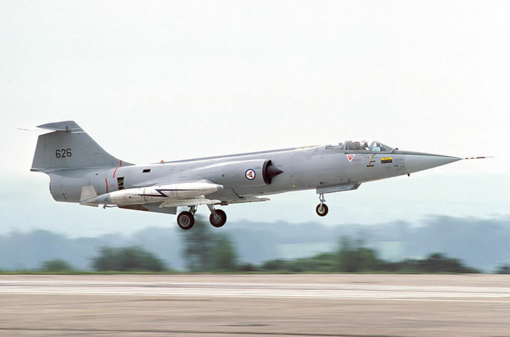 I NORGE: F-104 i norsk tjeneste. I NORGE: F-104 i norsk tjeneste.