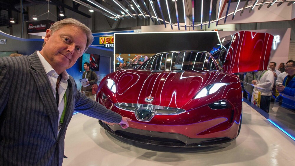 FISKER EMOTION: Elbiler med såkalte «solid state»-batterier er på veiene før 2023, ifølge bildesigneren og gründeren Henrik Fisker. Batteriene skal ha 2,5 ganger høyere energitetthet enn litiumion-batterier. FISKER EMOTION: Elbiler med såkalte «solid state»-batterier er på veiene før 2023, ifølge bildesigneren og gründeren Henrik Fisker. Batteriene skal ha 2,5 ganger høyere energitetthet enn litiumion-batterier.
