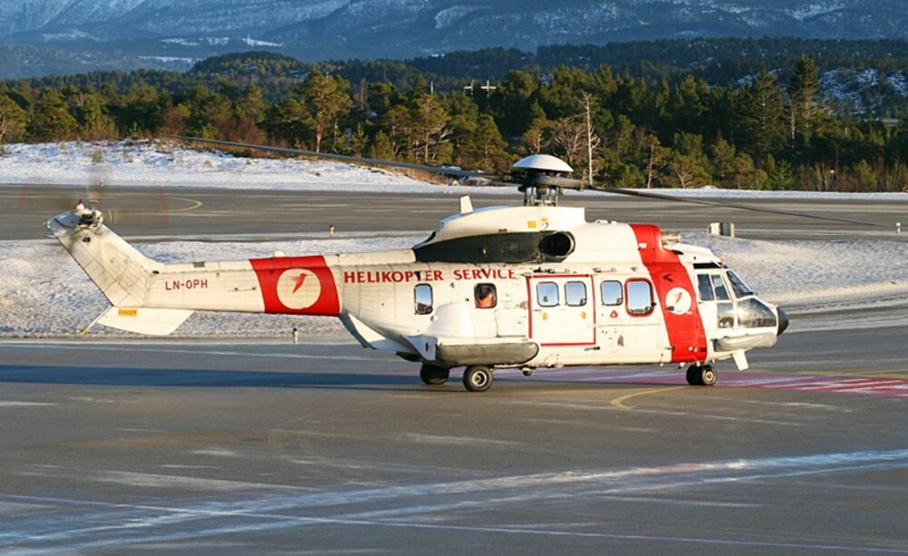 SUPER PUMA: Det var et helikopter av denne typen, en Aerospatiale AS332 Super Puma som styrtet. SUPER PUMA: Det var et helikopter av denne typen, en Aerospatiale AS332 Super Puma som styrtet.