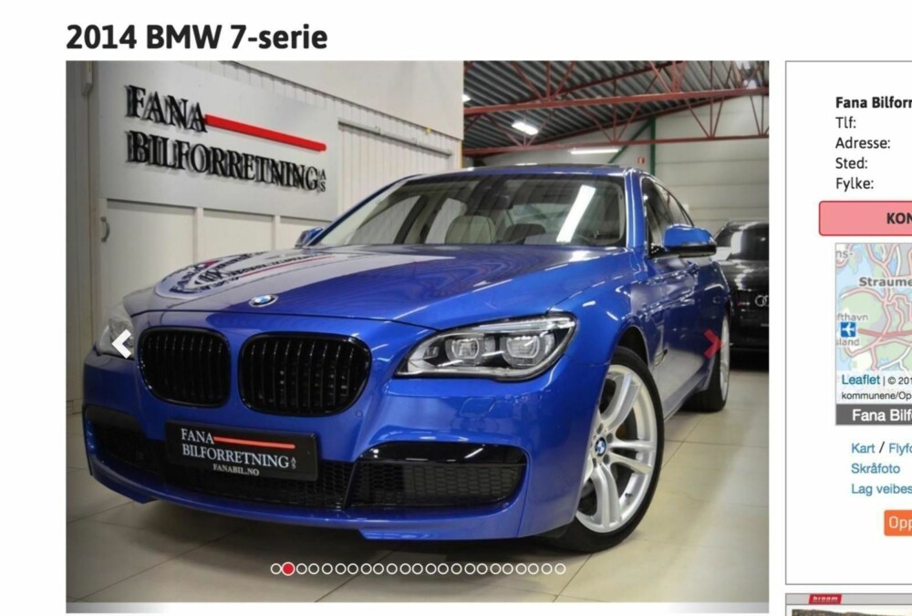 SKILLER SEG UT: Denne knallblå BMW-en er slett ikke som alle andre BMW-er – og det er ikke bare den spreke fargen som gjør at den skiller seg ut ... Faksimile: Autodb.no SKILLER SEG UT: Denne knallblå BMW-en er slett ikke som alle andre BMW-er – og det er ikke bare den spreke fargen som gjør at den skiller seg ut ... Faksimile: Autodb.no