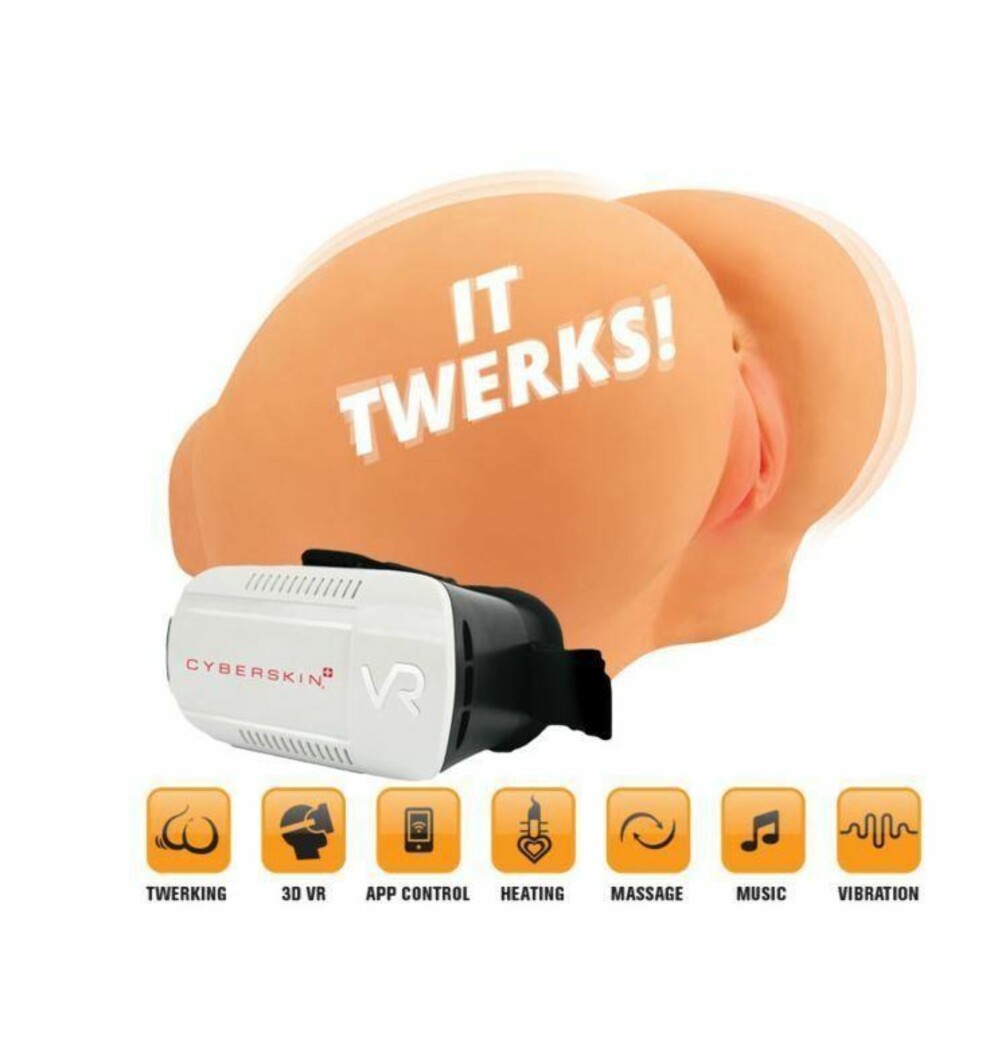 DEN VIBRERER: Sexdokken/underlivs-dokken Twerking Butt Deluxe er et populært produktblant menn. DEN VIBRERER: Sexdokken/underlivs-dokken Twerking Butt Deluxe er et populært produktblant menn.