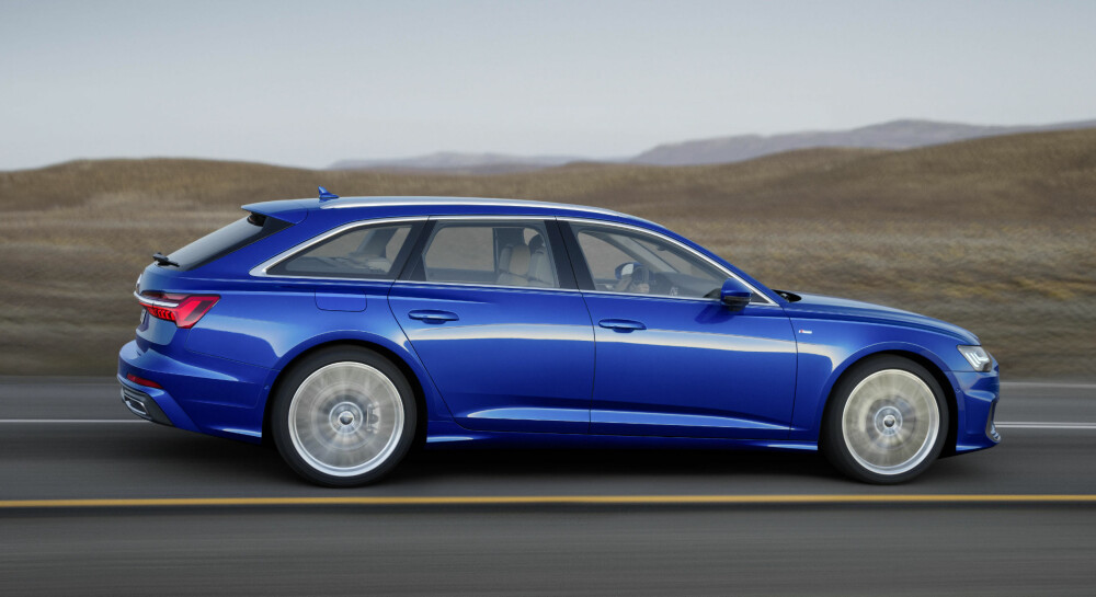 SKRÅTT: Nye Audi A6 Avant skal ha samme vinkel på bakruten som Audi 100 Avant som ble lansert i 1983. SKRÅTT: Nye Audi A6 Avant skal ha samme vinkel på bakruten som Audi 100 Avant som ble lansert i 1983.