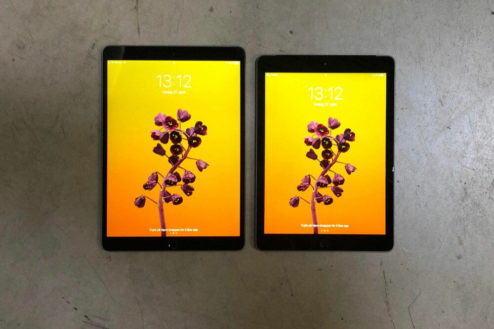 IPAD PRO VS. IPAD: Her ser du forskjellen på iPad Pro med 10,5 tommer skjerm mot iPad med 9,7 tommer skjerm. IPAD PRO VS. IPAD: Her ser du forskjellen på iPad Pro med 10,5 tommer skjerm mot iPad med 9,7 tommer skjerm.