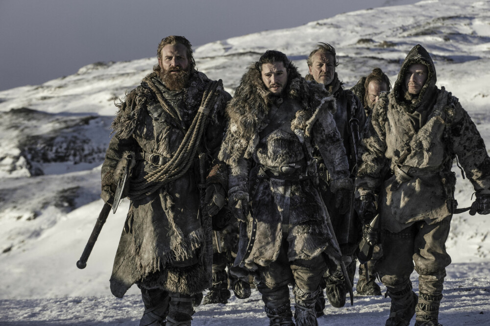 RETURNERER: Britiske Kit Harrington (midten) og norske Kristofer Hivju er to av gutta som returnerer i den aller siste sesongen av «Game of Thrones». Den har premiere en gang i 2019. RETURNERER: Britiske Kit Harrington (midten) og norske Kristofer Hivju er to av gutta som returnerer i den aller siste sesongen av «Game of Thrones». Den har premiere en gang i 2019.