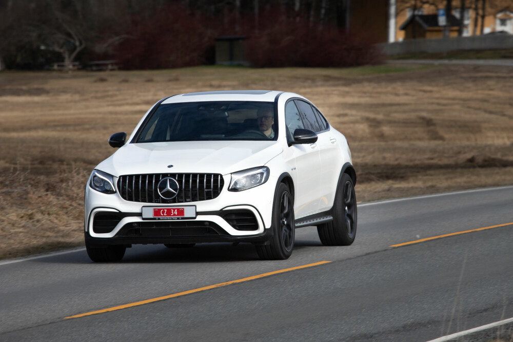 BASSBILEN: Du hører Mercedes-Benz GLC AMG 63 S før du ser den. BASSBILEN: Du hører Mercedes-Benz GLC AMG 63 S før du ser den.