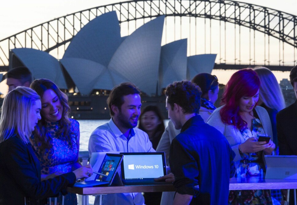 <b>SKJULTE TRIKS:</b> Microsoft 10 har flere funksjoner mange ikke er klar over. Her fra et pressetreff i Sydney, Australia. <b>SKJULTE TRIKS:</b> Microsoft 10 har flere funksjoner mange ikke er klar over. Her fra et pressetreff i Sydney, Australia.