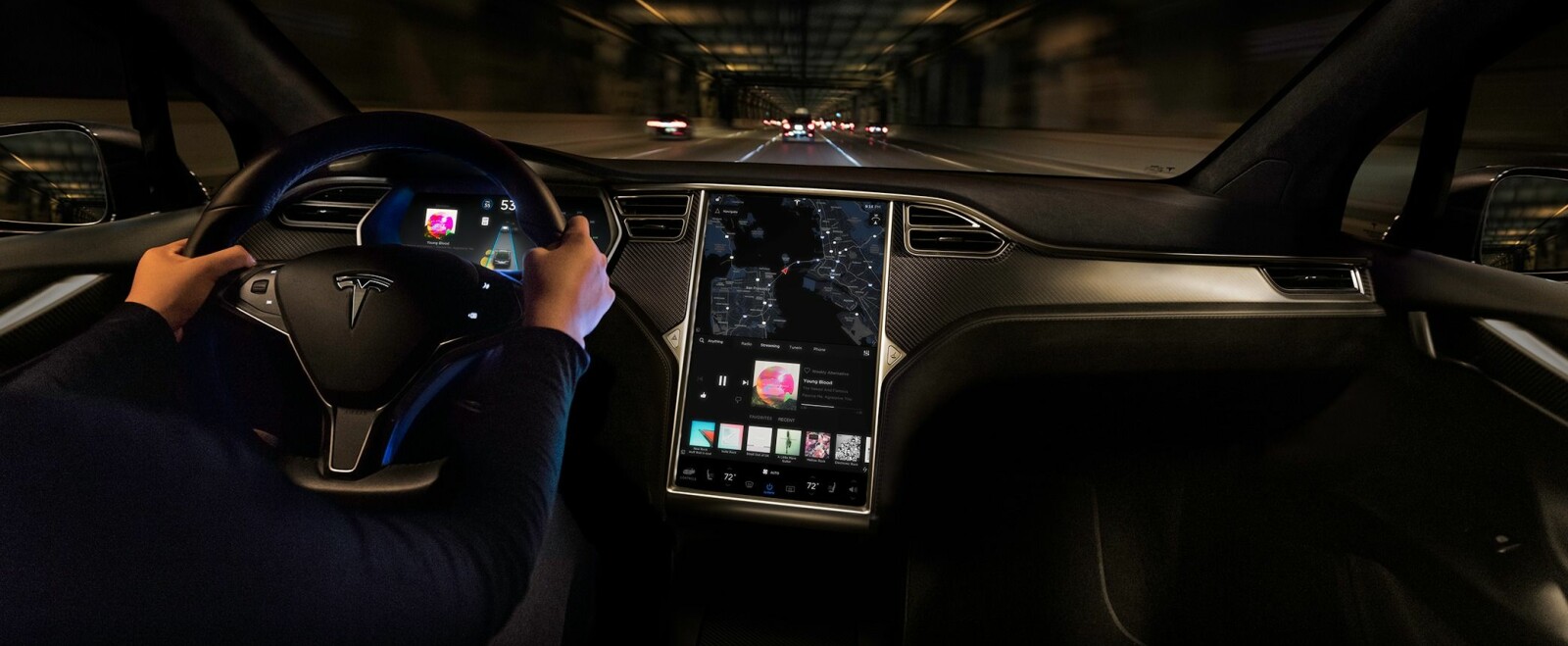 <b>TESLA AUTOPILOT:</b> Tesla ruller ut en gratis prøveperiode på Autopilot i Norge. <b>TESLA AUTOPILOT:</b> Tesla ruller ut en gratis prøveperiode på Autopilot i Norge.