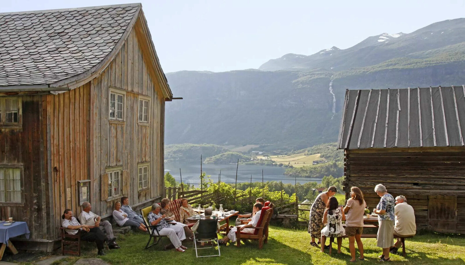 <b>RAST:</b> En pust i bakken på Gamle Kvam Gard er en opplevelse i seg selv. <b>RAST:</b> En pust i bakken på Gamle Kvam Gard er en opplevelse i seg selv.