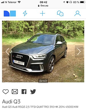 Bilen er importert, og ble registrert i Norge første gang i 2015. Dermed følger det ikke med vanlig norsk garanti. Bilen er importert, og ble registrert i Norge første gang i 2015. Dermed følger det ikke med vanlig norsk garanti.