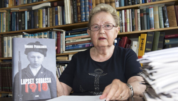 <b>FORFATTER</b>: Tuulikki Pekkalainen har skrevet bok om de finske barnesoldatene. <b>FORFATTER</b>: Tuulikki Pekkalainen har skrevet bok om de finske barnesoldatene.