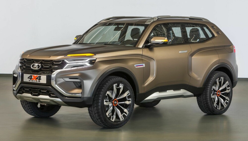 4x4 Vision er det foreløpige navnet på "nye Niva" 4x4 Vision er det foreløpige navnet på "nye Niva"