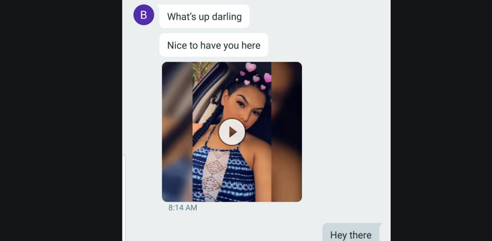 <b>TROLLING:</b> En mann forsøkt utsatt for svindel av en kvinne som kalte seg selv Beatrice, tok seg tid til å ha det litt moro på svindlerens bekostning. Til internetts store glede. <b>TROLLING:</b> En mann forsøkt utsatt for svindel av en kvinne som kalte seg selv Beatrice, tok seg tid til å ha det litt moro på svindlerens bekostning. Til internetts store glede.
