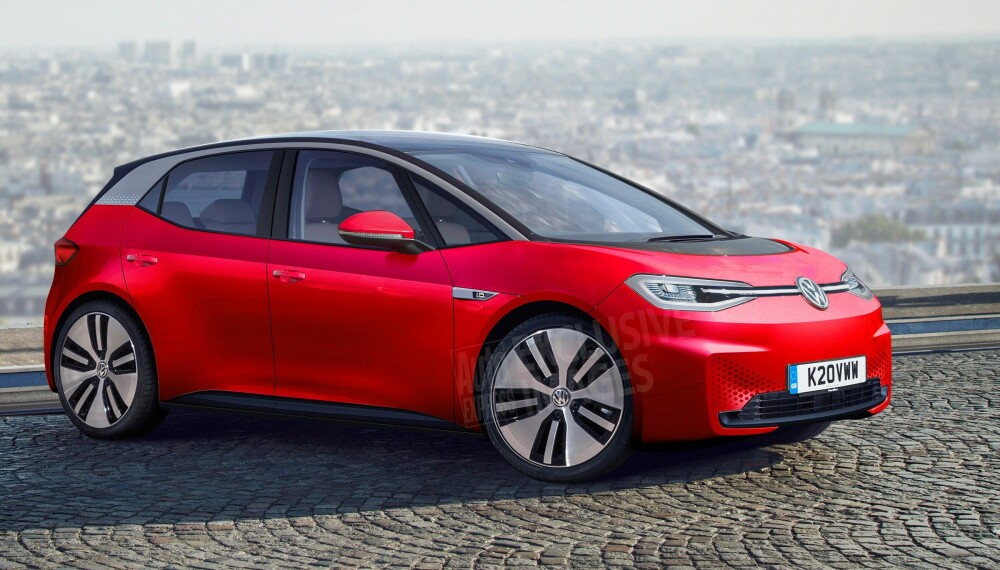 <b>ERSTATTER GOLF:</b> Omtrent slik skal VWs nye folkeelvogn - Neo - se ut. <b>ERSTATTER GOLF:</b> Omtrent slik skal VWs nye folkeelvogn - Neo - se ut.