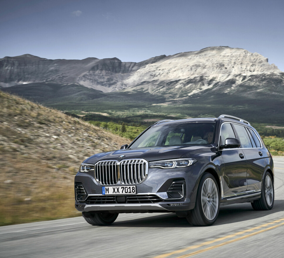 X7: Dette er BMW X7. X7: Dette er BMW X7.