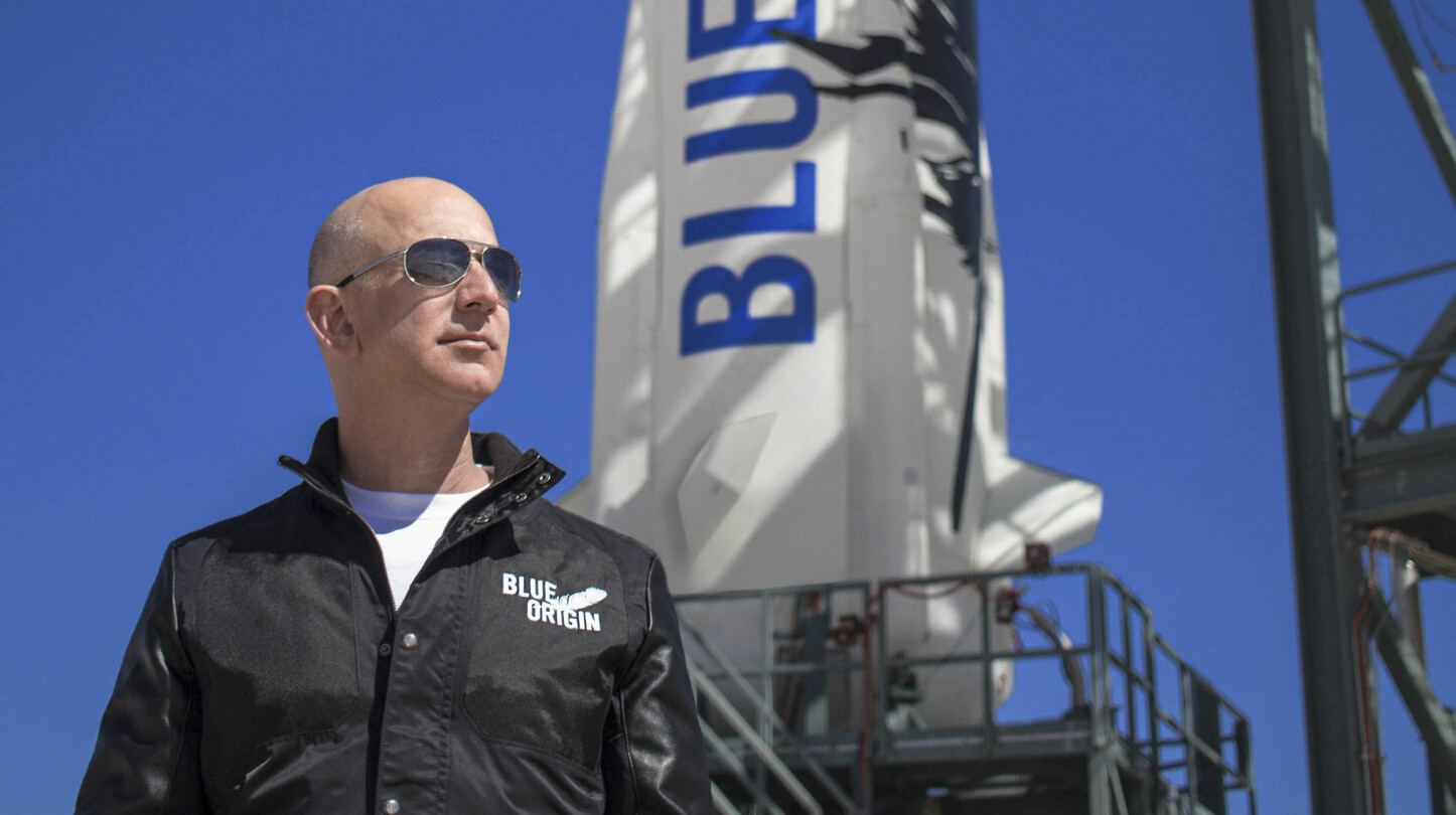 <b>VERDENS RIKESTE MANN: </b>Jeff Bezos har brukt store summer av den enorme Amazon-formuen sin til å utvikle ny teknologi for romfart gjennom selskapet Blue Origin. <b>VERDENS RIKESTE MANN: </b>Jeff Bezos har brukt store summer av den enorme Amazon-formuen sin til å utvikle ny teknologi for romfart gjennom selskapet Blue Origin.