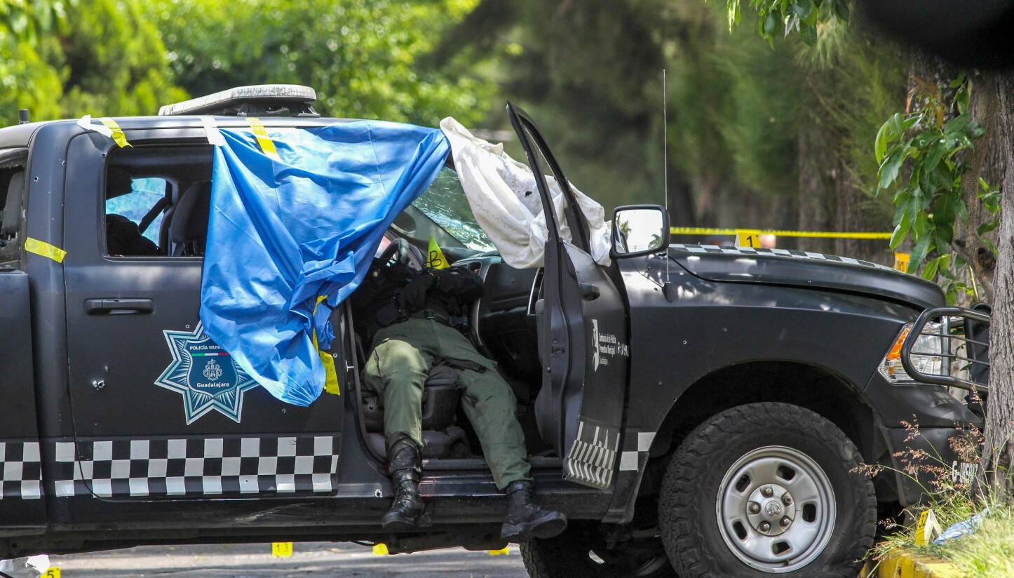 <b>BRUTAL KRIG:</b> Jalisco-kartellet under ledelse av «El Mencho» går ikke av veien for å drepe politi og sikkerhetsstyrker. <b>BRUTAL KRIG:</b> Jalisco-kartellet under ledelse av «El Mencho» går ikke av veien for å drepe politi og sikkerhetsstyrker.