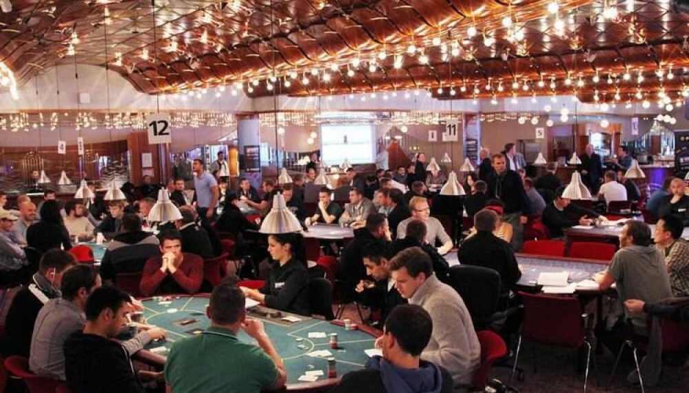 Fra fjorårets pokerturnering. Fra fjorårets pokerturnering.