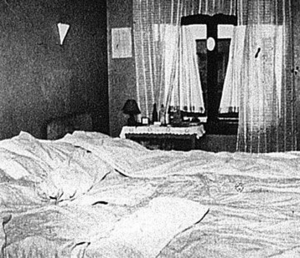 <b>NAZI-HOREHUSET:</b> Ett av arbeidsværelsene på Haus Sphinx. <b>NAZI-HOREHUSET:</b> Ett av arbeidsværelsene på Haus Sphinx.