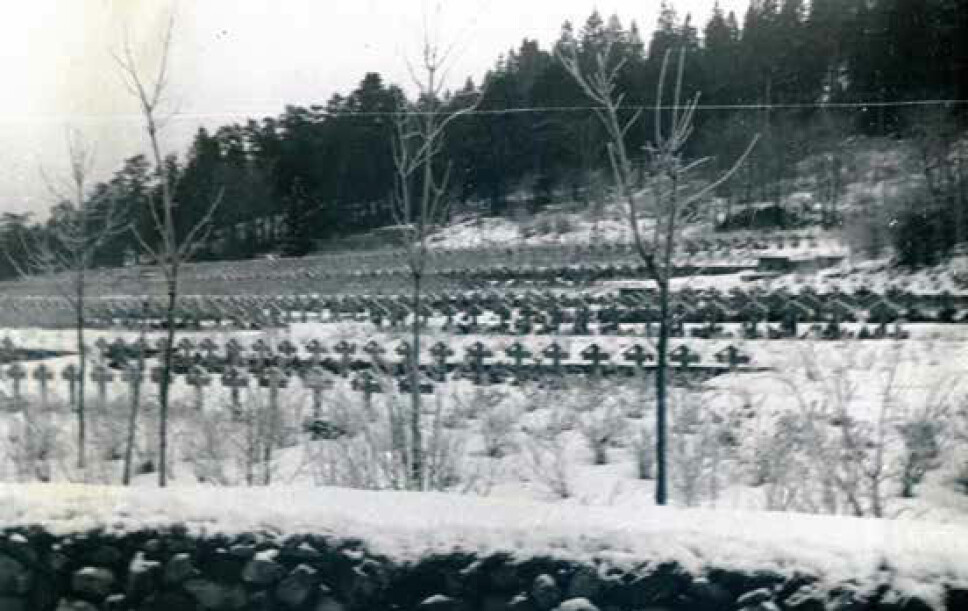 <b>KORS PÅ KORS:</b> Hovedanlegget på Ekeberg under krigen. <b>KORS PÅ KORS:</b> Hovedanlegget på Ekeberg under krigen.