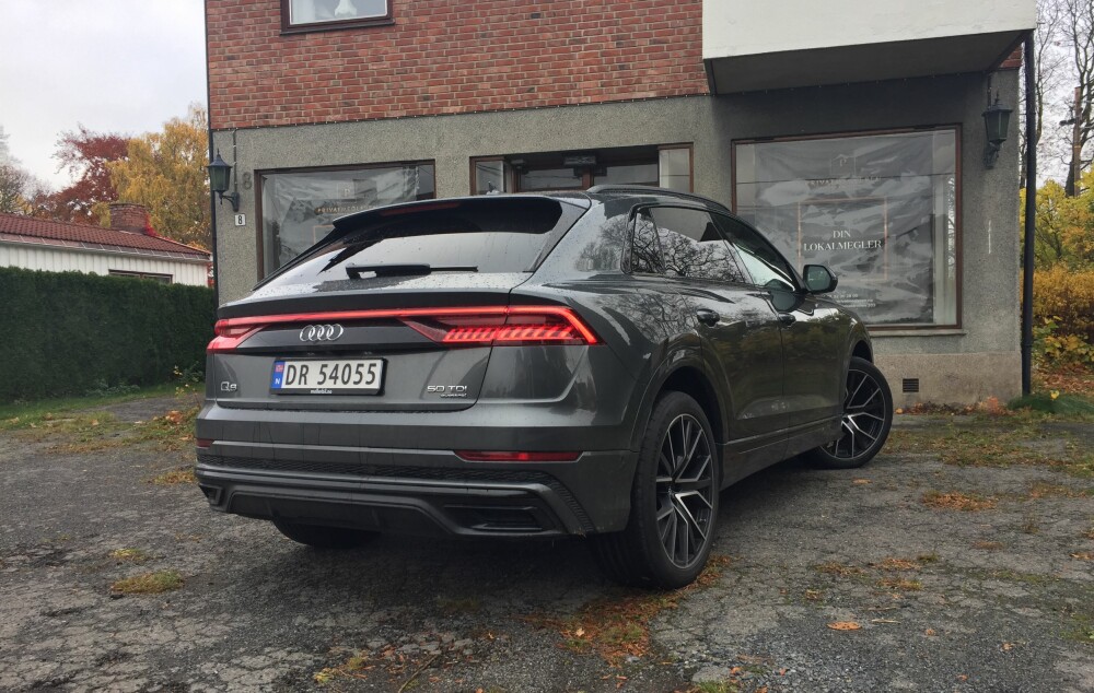 INGEN 5-LITER: 50-tallet viser bare at bilens 286 hk faller inn under et effektintervall Audi har definert. INGEN 5-LITER: 50-tallet viser bare at bilens 286 hk faller inn under et effektintervall Audi har definert.
