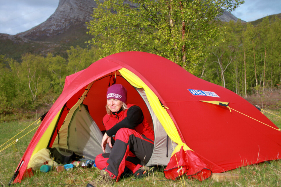 <b>ALLTID HJEMME: </b>Randi mener hun alltid er hjemme, så lenge hun bor ute. (Foto: Privat) <b>ALLTID HJEMME: </b>Randi mener hun alltid er hjemme, så lenge hun bor ute. (Foto: Privat)