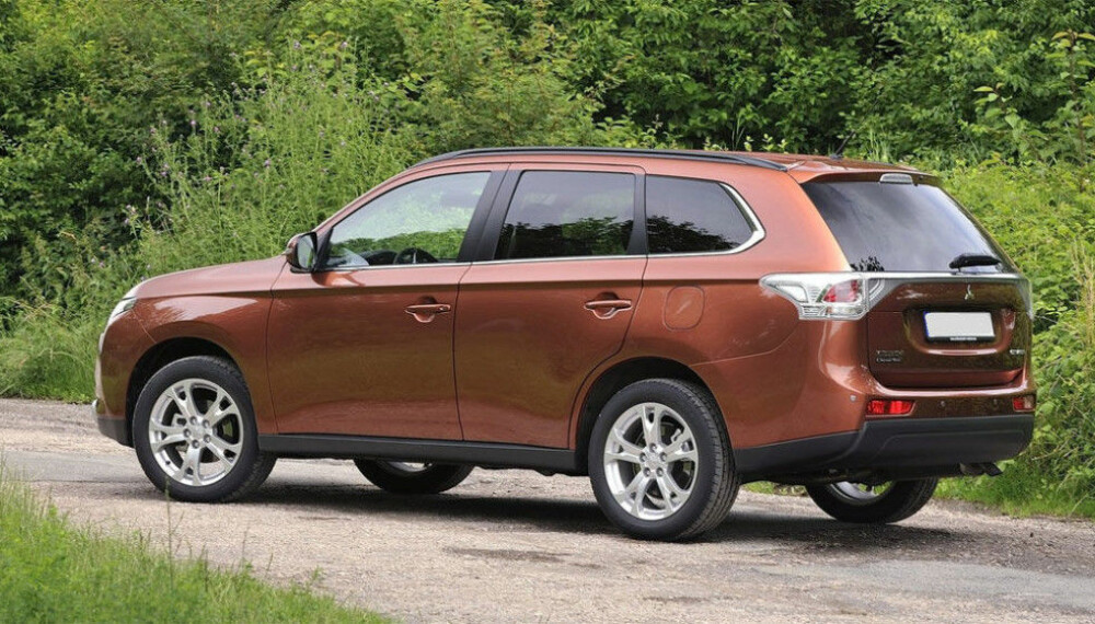 Mitsubishi Outlander er en praktisk og driftssikker brukt-SUV Mitsubishi Outlander er en praktisk og driftssikker brukt-SUV